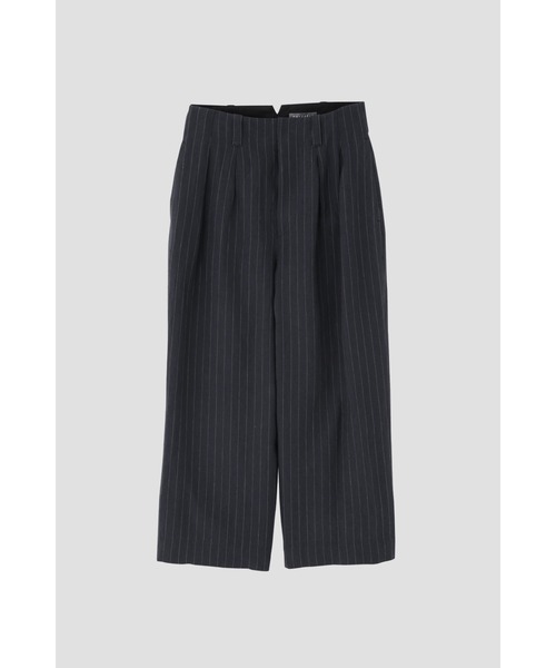 YARN DYED LINEN TROUSERS | MARGARET HOWELL（マーガレット