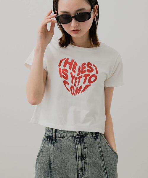 SENSE OF PLACE by URBAN RESEARCH(センスオブプレイスバイアーバンリサーチ)の「クロップドグラフィックTシャツ(半袖)(Tシャツ/カットソー・レディース・その他2/その他1/その他3・ONE)」の19枚目の写真