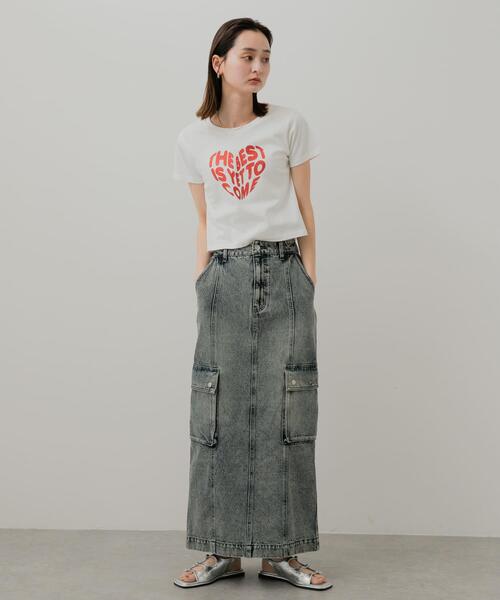 SENSE OF PLACE by URBAN RESEARCH(センスオブプレイスバイアーバンリサーチ)の「クロップドグラフィックTシャツ(半袖)(Tシャツ/カットソー・レディース・その他2/その他1/その他3・ONE)」の22枚目の写真