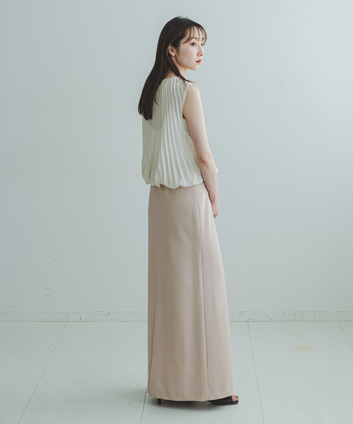 美品　ELENI/エルニ 四子撚りウールバイアススカート Noble（ノーブル）の「ELENI/エルニ 四子撚りウールバイアススカート