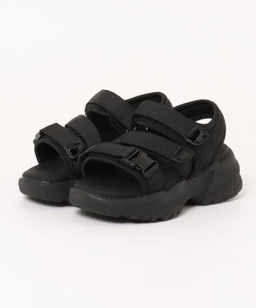 MADFOOT! マッドフット キッズ スリーベルト厚底スポーティー