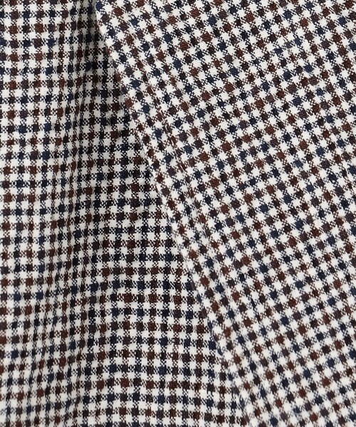 J.PRESS（ジェイプレス）の「リネン×シアサッカーの清涼感【高通気性】ストレッチリネンシアサッカー ジャケット（テーラードジャケット・メンズ・ブラウン系3/ダルブルー系3・MEDIUM/LARGE/X-LARGE/BM/BL）」の17枚目の写真
