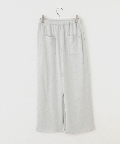 スピックアンドスパン　athletic wear MASON スカート　グレー 追加》athletic wear MASON / アスレティックウェア メイソン