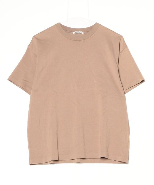オーラリー RIPSTOP CHAMBRAY 半袖 ブラウン 1 rk2