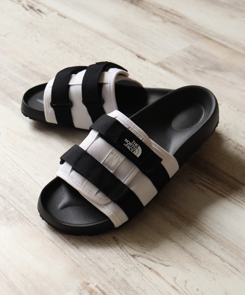 ノースフェイス 韓国限定 WOVEN SLIDE 26cm サンダル　黒 新品 ノースフェイス NORTH FACE WOVEN SLIDE サンダル 黒