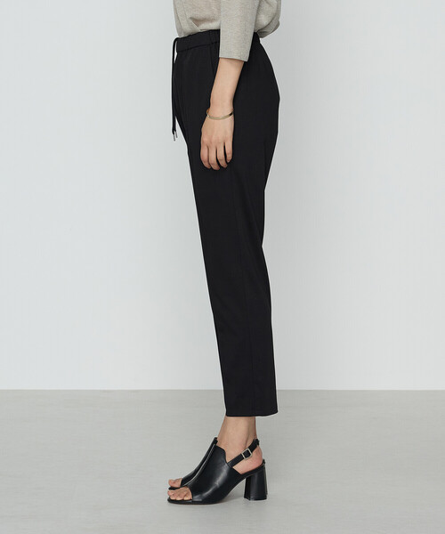 COMME CA（コムサ）の「ハイコンパクトコットンポンチ パンツ（その他パンツ・レディース・ベージュ/ブラック・11号/9号）」の9枚目の写真