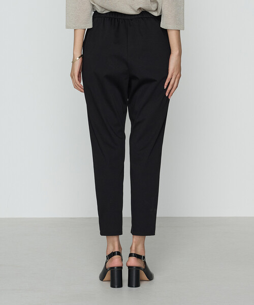 COMME CA（コムサ）の「ハイコンパクトコットンポンチ パンツ（その他パンツ・レディース・ベージュ/ブラック・11号/9号）」の10枚目の写真