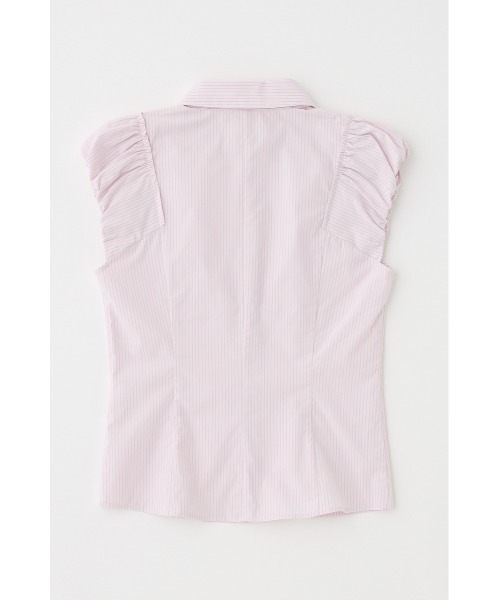 マウジー★M_リネンシャツ★オフホワイトF マウジー☆M_リネンシャツ☆オフホワイトF MOUSSY SHEER SHORT