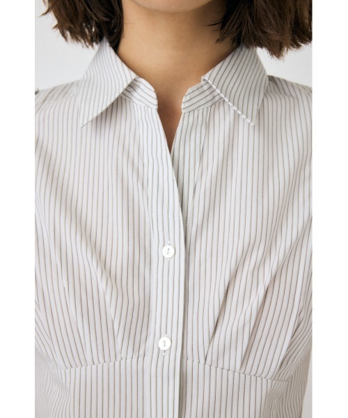 セール】PIN STRIPE FIT シャツ（シャツ/ブラウス）｜MOUSSY