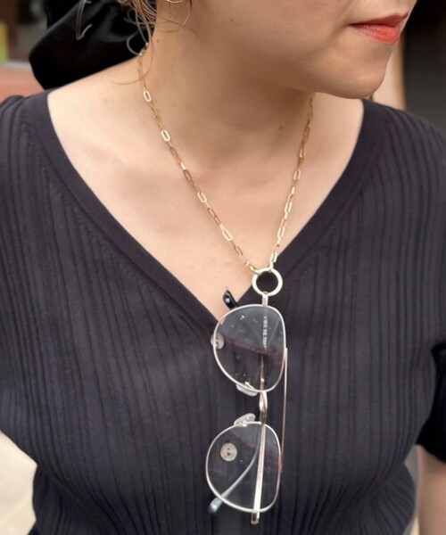 NOLLEY’S（ノーリーズ）の「【grace grace/グラスグラス】グラス＆ネックレスチェーン（リング・レディース・シルバー/ゴールド・FREE）」の19枚目の写真