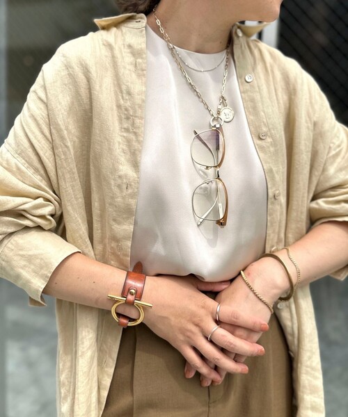 NOLLEY’S（ノーリーズ）の「【grace grace/グラスグラス】グラス＆ネックレスチェーン（リング・レディース・シルバー/ゴールド・FREE）」の5枚目の写真