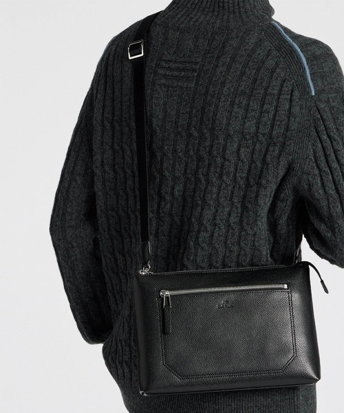 ポールスミス　ビジネスバック　ショルダーバック　2way 黒 PS Paul Smith ビジネス 2WAYショルダーバッグ / Paul Smith