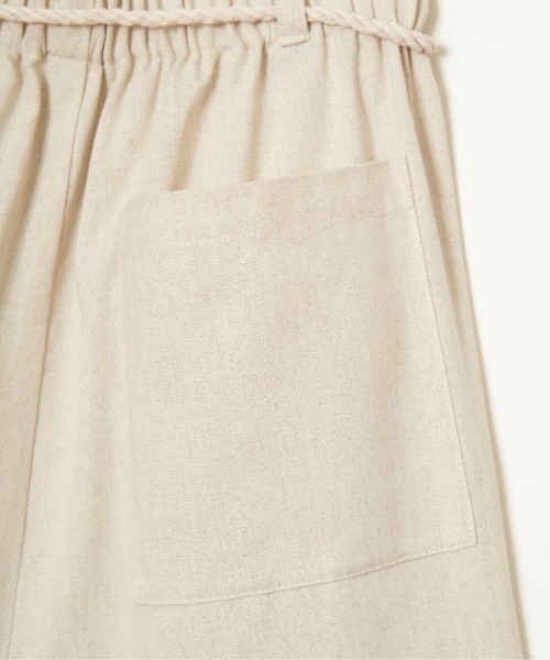 LBC（エルビーシー）の「リネン混タッセルベルトイージーパンツ（その他パンツ・レディース・ベージュ/エメラルド/ブラウン系その他/グレー・M/L）」の11枚目の写真