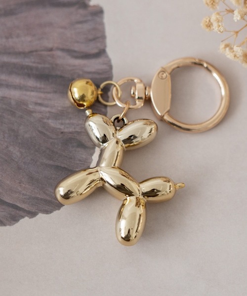 VitaFelice（ヴィータフェリーチェ）の「バルーンドッグチャーム キーホルダー（チャーム・レディース・シルバー/ゴールド・FREE）」の5枚目の写真