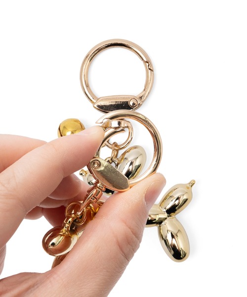 VitaFelice（ヴィータフェリーチェ）の「バルーンドッグチャーム キーホルダー（チャーム・レディース・シルバー/ゴールド・FREE）」の9枚目の写真