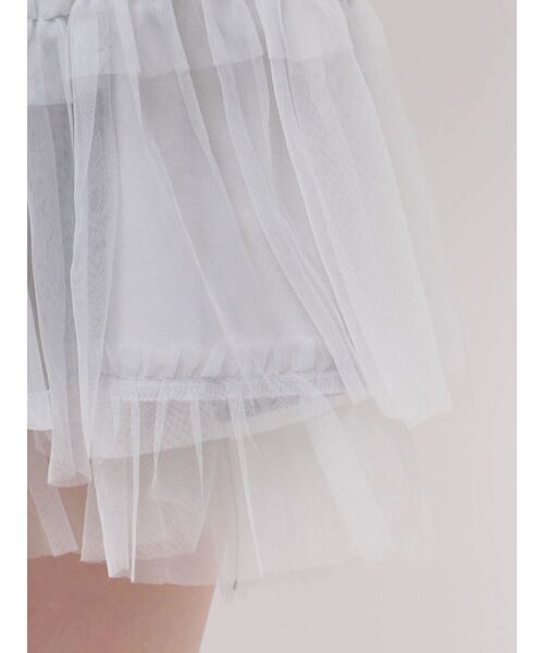 merry jenny（メリージェニー）の「チュールパフスリーブミニ
