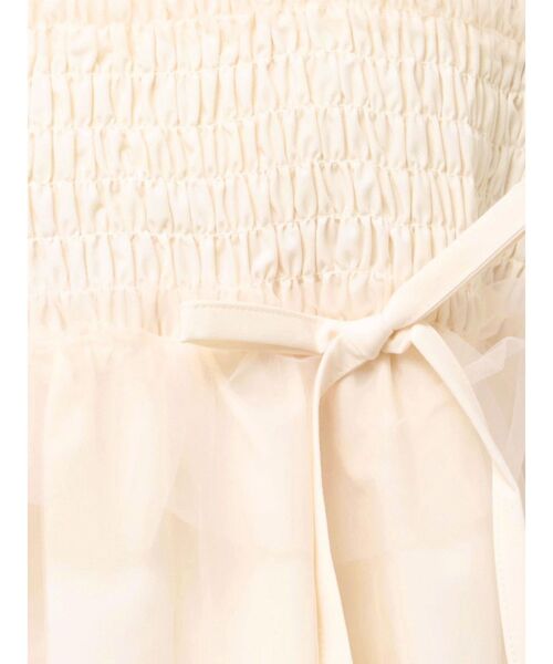 merry jenny チュールパフスリーブミニワンピース メリージェニー merry jenny チュールパフスリーブミニ