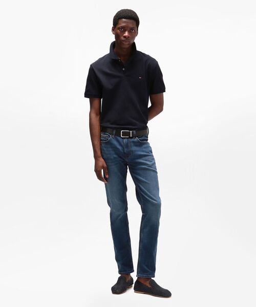 TOMMY HILFIGER(トミーヒルフィガー)の「レギュラーポロシャツ(ポロシャツ・メンズ・ブラック/ホワイト/ネイビー・LARGE/SMALL/X-LARGE/MEDIUM)」の11枚目の写真