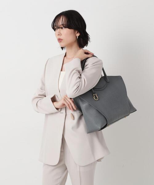 TOFF&LOADSTONE（トフアンドロードストーン）の「Bien tote（ビアントート）L（トートバッグ・レディース・サックスブルー/ピンク系/ブルー系5・00）」の22枚目の写真