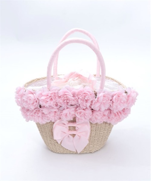 人気！アクシーズファムChalmiereフローラカゴバッグ フローラカゴバッグ【期間限定価格】 | Chalmiere │ axes femme