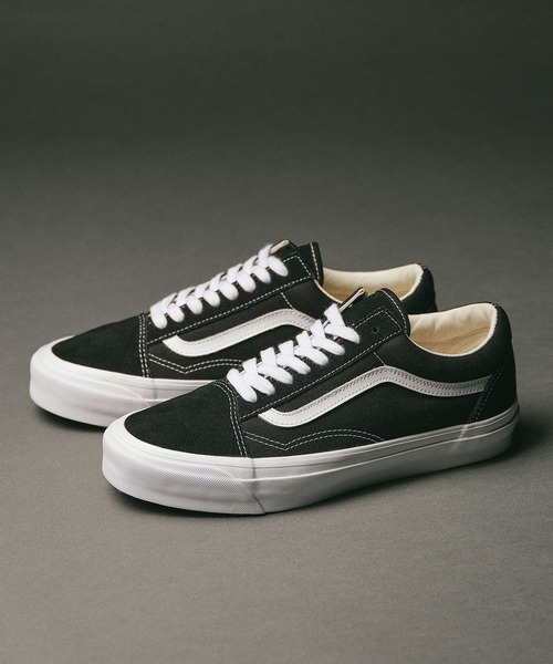 VANS（バンズ）の「VANS PREMIUM オールドスクール / LX Old Skool LX VN000CQD（スニーカー・メンズ・ブラック×ホワイト/ブラック・4/4.5/5/5.5/6/6.5/7/7.5/8/8.5/9/9.5/10/10.5/11/12/11.5）」の3枚目の写真