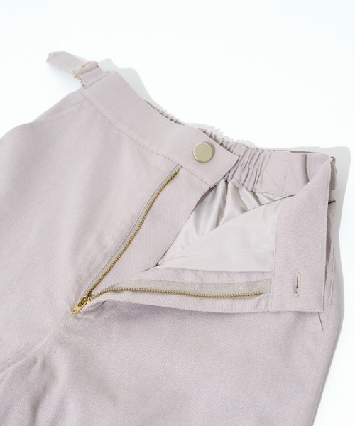flower（フラワー）の「カームリネンパンツ（その他パンツ・レディース・グレー/アイボリー・FREE）」の14枚目の写真
