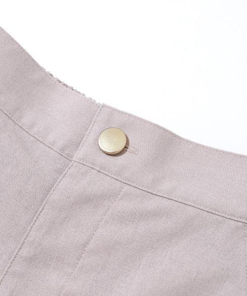 flower（フラワー）の「カームリネンパンツ（その他パンツ・レディース・グレー/アイボリー・FREE）」の15枚目の写真