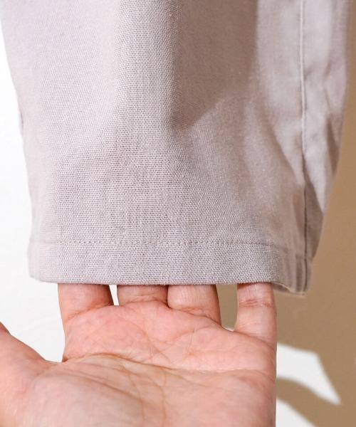 flower（フラワー）の「カームリネンパンツ（その他パンツ・レディース・グレー/アイボリー・FREE）」の18枚目の写真