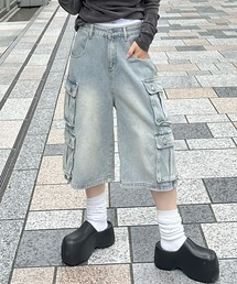 Alley Tokyo | ポケいっぱいデニムハーパン(デニムパンツ)