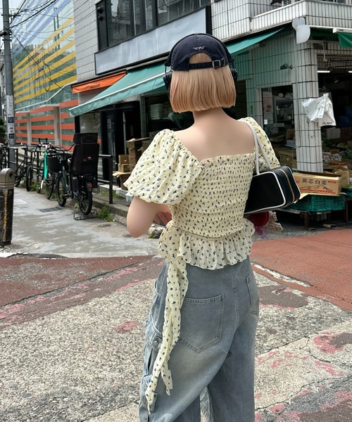 Alley Tokyo（アリートーキョー）の「ポケいっぱいデニムハーパン（デニムパンツ・レディース・サックスブルー・F）」の7枚目の写真