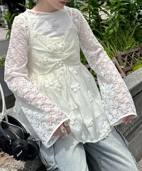 Alley Tokyo（アリートーキョー）の「ポケいっぱいデニムハーパン（デニムパンツ・レディース・サックスブルー・F）」の5枚目の写真