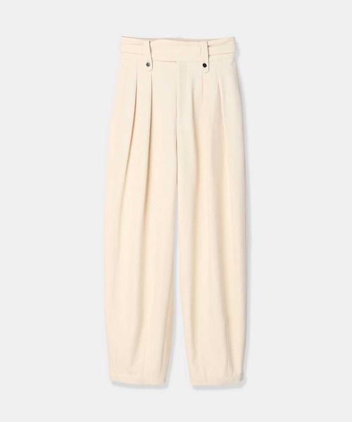 ZOZOTOWN限定》【Louren/ローレン】slab cotton cocoon pants