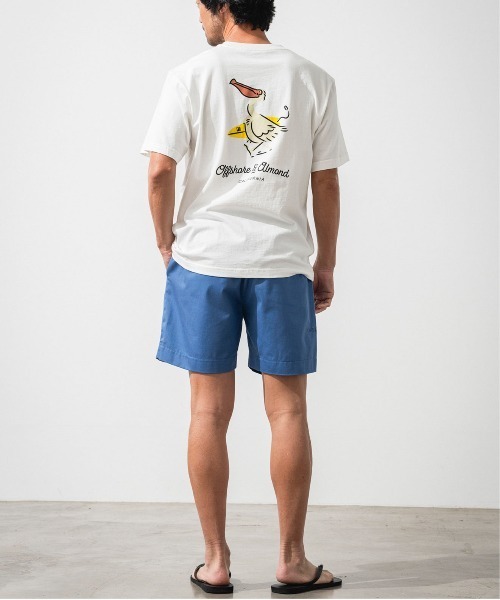 OFFSHORE(オフショア)の「OSxALMOND PELICAN TEE(Tシャツ/カットソー・メンズ・ピンク/グリーン・L/S/M)」の7枚目の写真