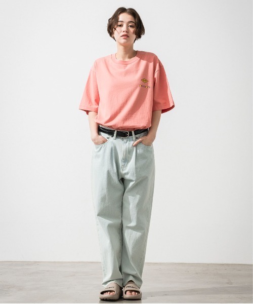 OFFSHORE(オフショア)の「OSxALMOND PELICAN TEE(Tシャツ/カットソー・メンズ・ピンク/グリーン・L/S/M)」の11枚目の写真