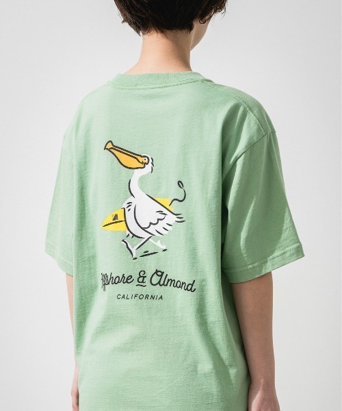 OSxALMOND PELICAN TEE（Tシャツ/カットソー）｜OFFSHORE