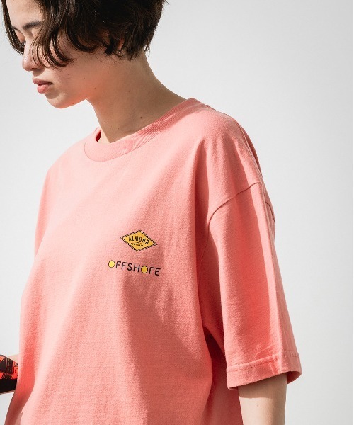 OFFSHORE(オフショア)の「OSxALMOND PELICAN TEE(Tシャツ/カットソー・メンズ・ピンク/グリーン・L/S/M)」の19枚目の写真