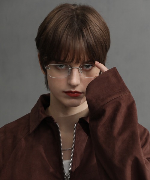 ADAM PATEK(アダムパテック)の「【ADAMPATEK/アダムパテック】Rimless Glasses/リムレスグラス(メガネ・メンズ・ゴールド/シルバー系その他/ゴールド系その他2/シルバー・FREE)」の1枚目の写真