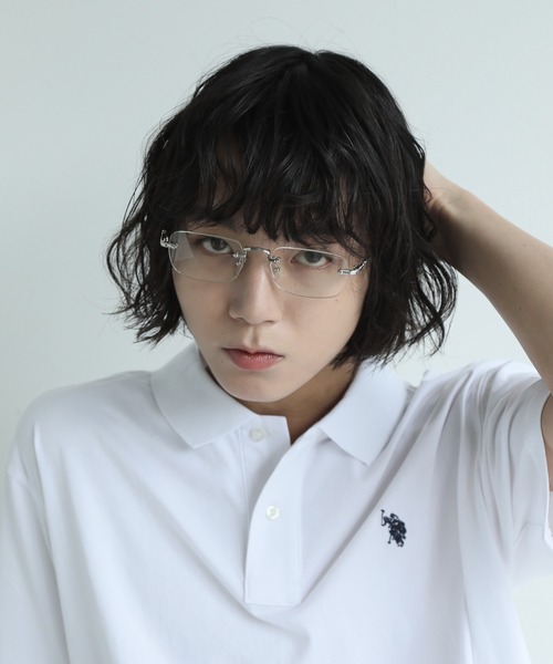 ADAM PATEK(アダムパテック)の「【ADAMPATEK/アダムパテック】Rimless Glasses/リムレスグラス(メガネ・メンズ・ゴールド/シルバー系その他/ゴールド系その他2/シルバー・FREE)」の7枚目の写真