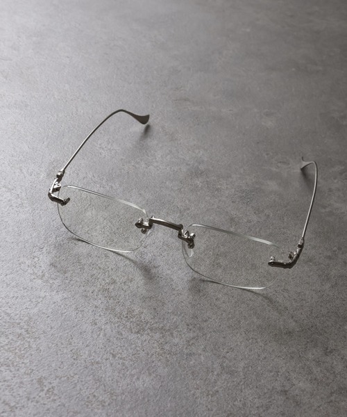 ADAM PATEK(アダムパテック)の「【ADAMPATEK/アダムパテック】Rimless Glasses/リムレスグラス(メガネ・メンズ・ゴールド/シルバー系その他/ゴールド系その他2/シルバー・FREE)」の8枚目の写真