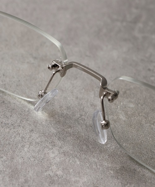 ADAM PATEK(アダムパテック)の「【ADAMPATEK/アダムパテック】Rimless Glasses/リムレスグラス(メガネ・メンズ・ゴールド/シルバー系その他/ゴールド系その他2/シルバー・FREE)」の16枚目の写真