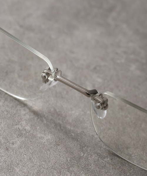 ADAM PATEK(アダムパテック)の「【ADAMPATEK/アダムパテック】Rimless Glasses/リムレスグラス(メガネ・メンズ・ゴールド/シルバー系その他/ゴールド系その他2/シルバー・FREE)」の15枚目の写真