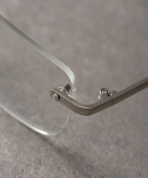 ADAM PATEK(アダムパテック)の「【ADAMPATEK/アダムパテック】Rimless Glasses/リムレスグラス(メガネ・メンズ・ゴールド/シルバー系その他/ゴールド系その他2/シルバー・FREE)」の17枚目の写真