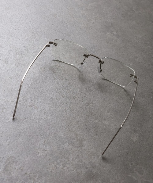 ADAM PATEK(アダムパテック)の「【ADAMPATEK/アダムパテック】Rimless Glasses/リムレスグラス(メガネ・メンズ・ゴールド/シルバー系その他/ゴールド系その他2/シルバー・FREE)」の18枚目の写真