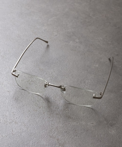 ADAM PATEK(アダムパテック)の「【ADAMPATEK/アダムパテック】Rimless Glasses/リムレスグラス(メガネ・メンズ・ゴールド/シルバー系その他/ゴールド系その他2/シルバー・FREE)」の12枚目の写真