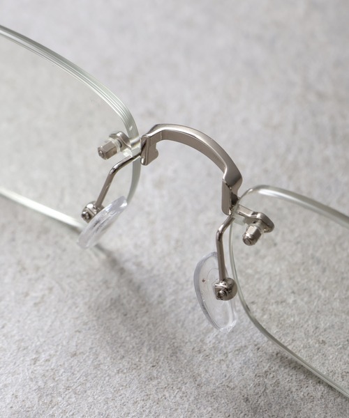 ADAM PATEK(アダムパテック)の「【ADAMPATEK/アダムパテック】Rimless Glasses/リムレスグラス(メガネ・メンズ・ゴールド/シルバー系その他/ゴールド系その他2/シルバー・FREE)」の13枚目の写真