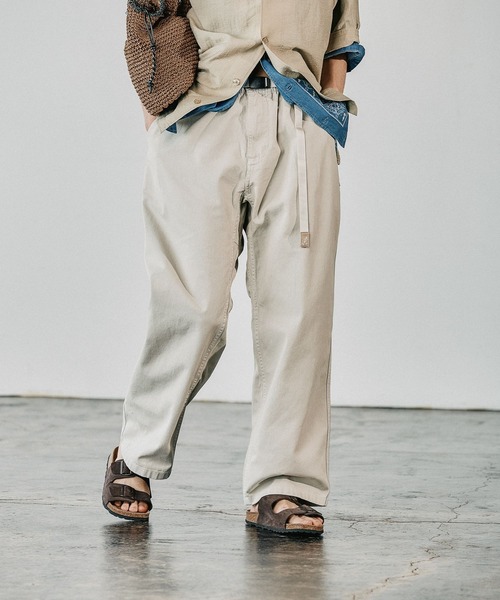 GRAMICCI 全2色 グラミチ Gramicci リネンワイドパンツ LINEN