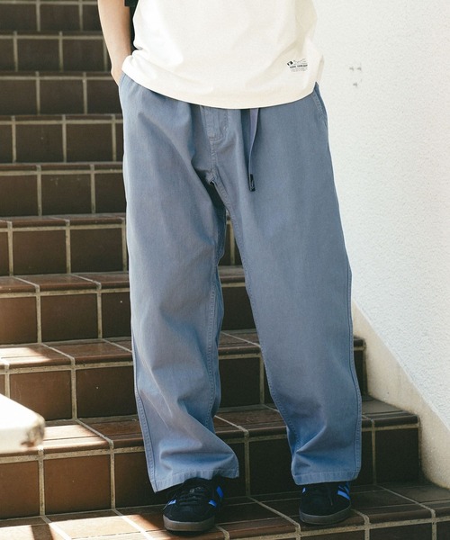 Gramicci（グラミチ）の「【Gramicci(グラミチ)】別注コットンツイルワイドパンツ（その他パンツ・メンズ・ブラック/オフホワイト/ブルー・MEDIUM/LARGE）」の20枚目の写真