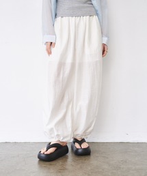 リラクシーボリュームタックパンツ