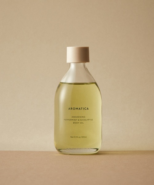 AROMATICA（アロマティカ）の「【夏用ひんやりボディオイル】アウェイクニング ボディオイル ペパーミント & ユーカリ（ボディケア/ボディクリーム・レディース・その他・FREE）」の3枚目の写真