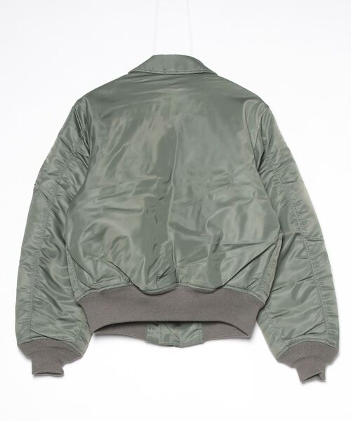 AVIREX（アヴィレックス）の「CWU 45-P COMMERCIAL / CWU 45-P コマーシャル / AVIREX / アヴィレックス（MA-1・メンズ・ブラック/ロイヤルブルー/セージグリーン・XX-LARGE/LARGE/MEDIUM/X-LARGE）」の6枚目の写真